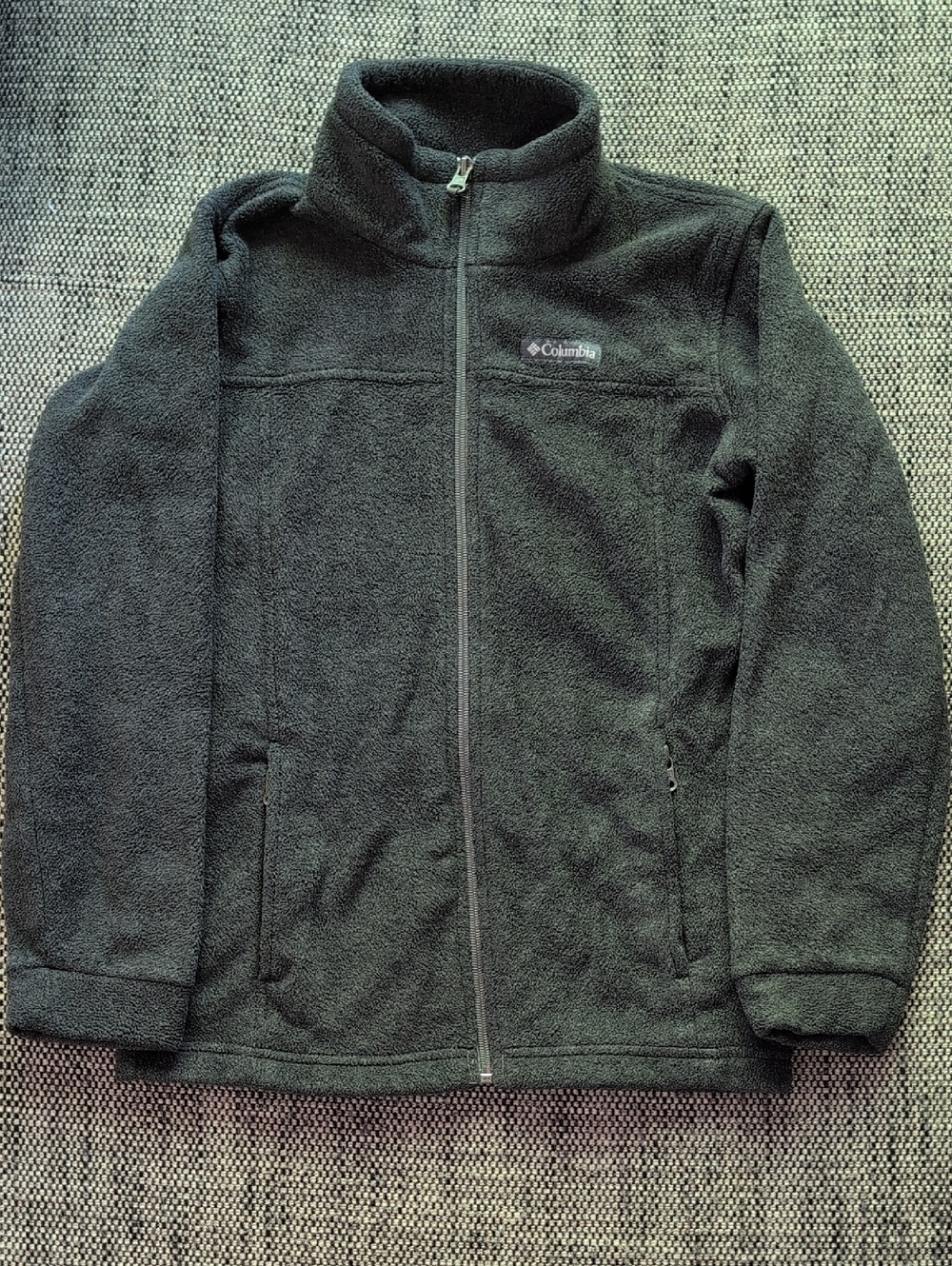 Columbia Grey Full-Zip Fleece Jacket - Kids